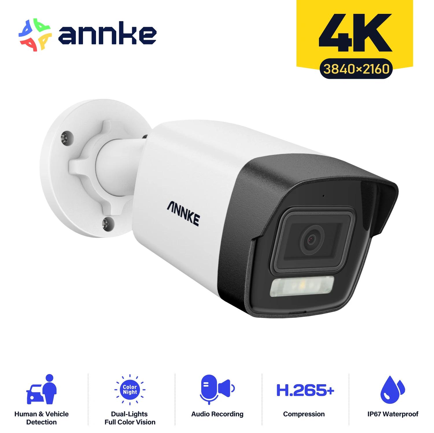 ANNKE C800 Ʈ HD 8MP POE ī޶ 4K ߿ ǳ ٶ ߵ   Ѿ EXIR ߰    ī޶